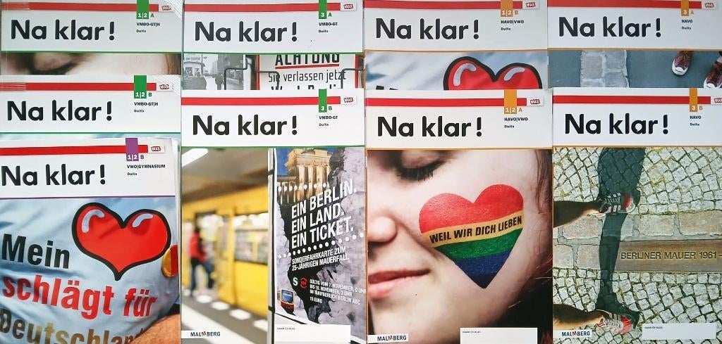 NA KLAR! DUITS MAX Leerwerkboeken Onderbouw VMBO-GT-HAVO-VWO, Verzenden, Zo goed als nieuw, Duits, Malmberg