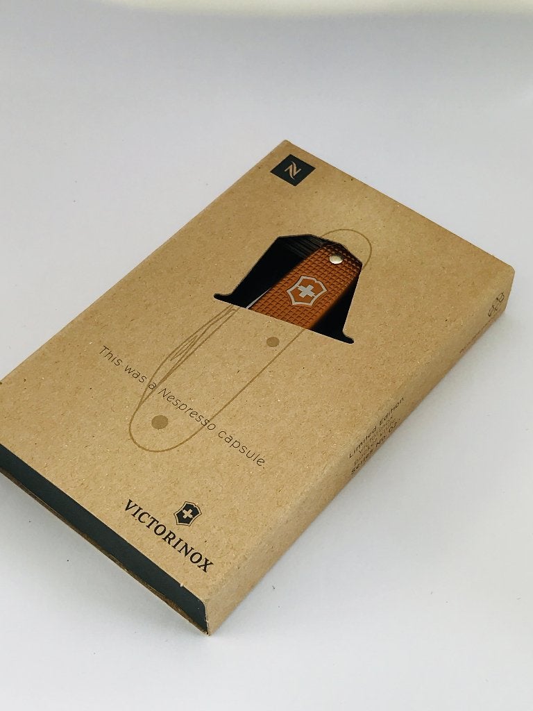 Victorinox Pioneer NESPRESSO LIVANTO Burnt Orange 2017, Ophalen of Verzenden, Nieuw