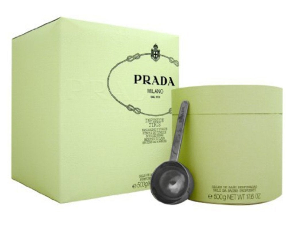 Prada Infusion EDP parfum D' Iris Badzout 500g, Ophalen of Verzenden, Nieuw, Bad & Douche
