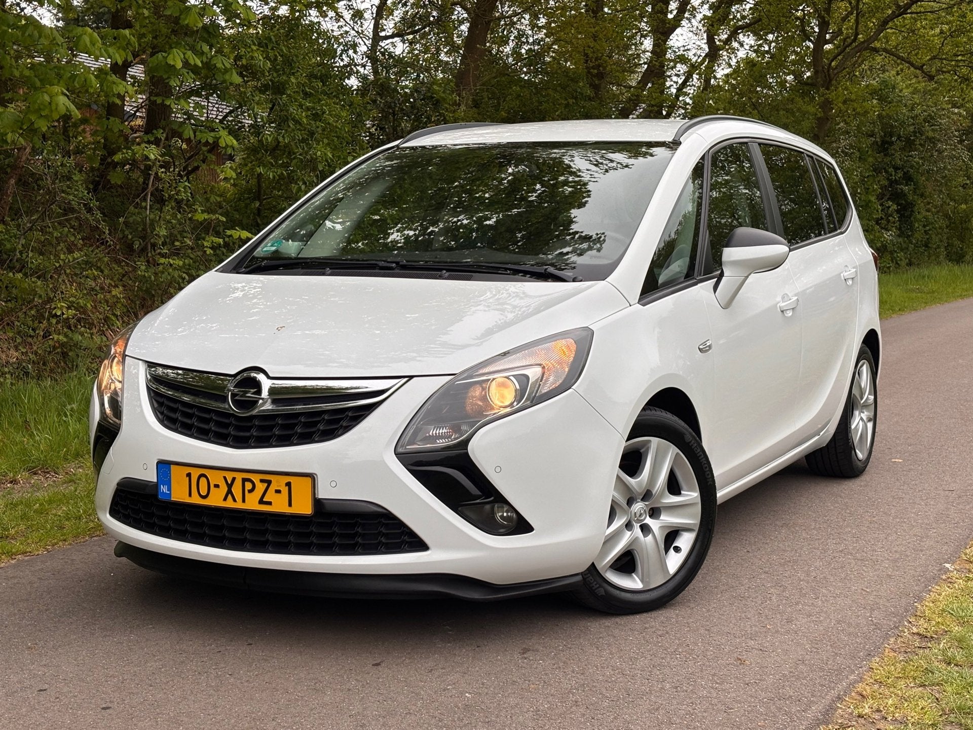 Opel Zafira Tourer 1.4 Edition | Airco + Cruise |, Euro 5, 4 cilinders, Wit, Origineel Nederlands