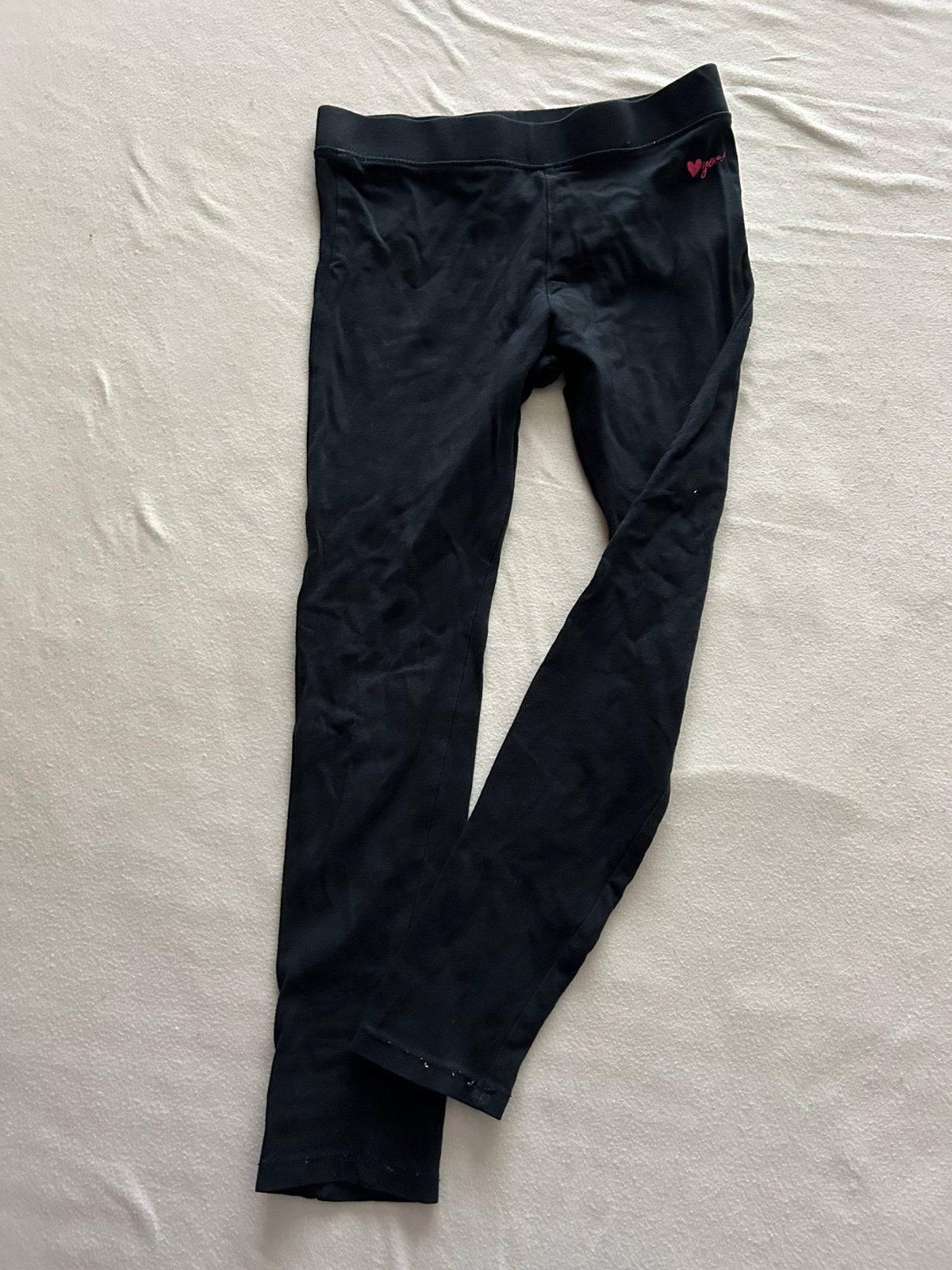 Donkerblauwe legging maat 122/128, Ophalen of Verzenden, Zo goed als nieuw, Meisje, Broek