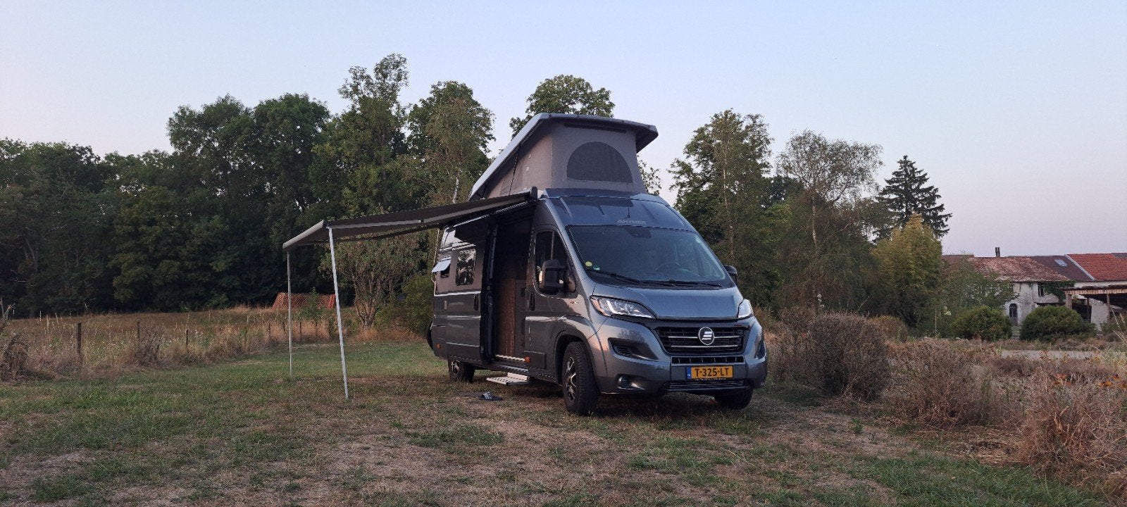 Hymer Yellowstone 2020 Automaat - Zeer compleet!, Caravans en Kamperen, Campers, Automaat, Buscamper of Camperbus, Fiat, Luifel