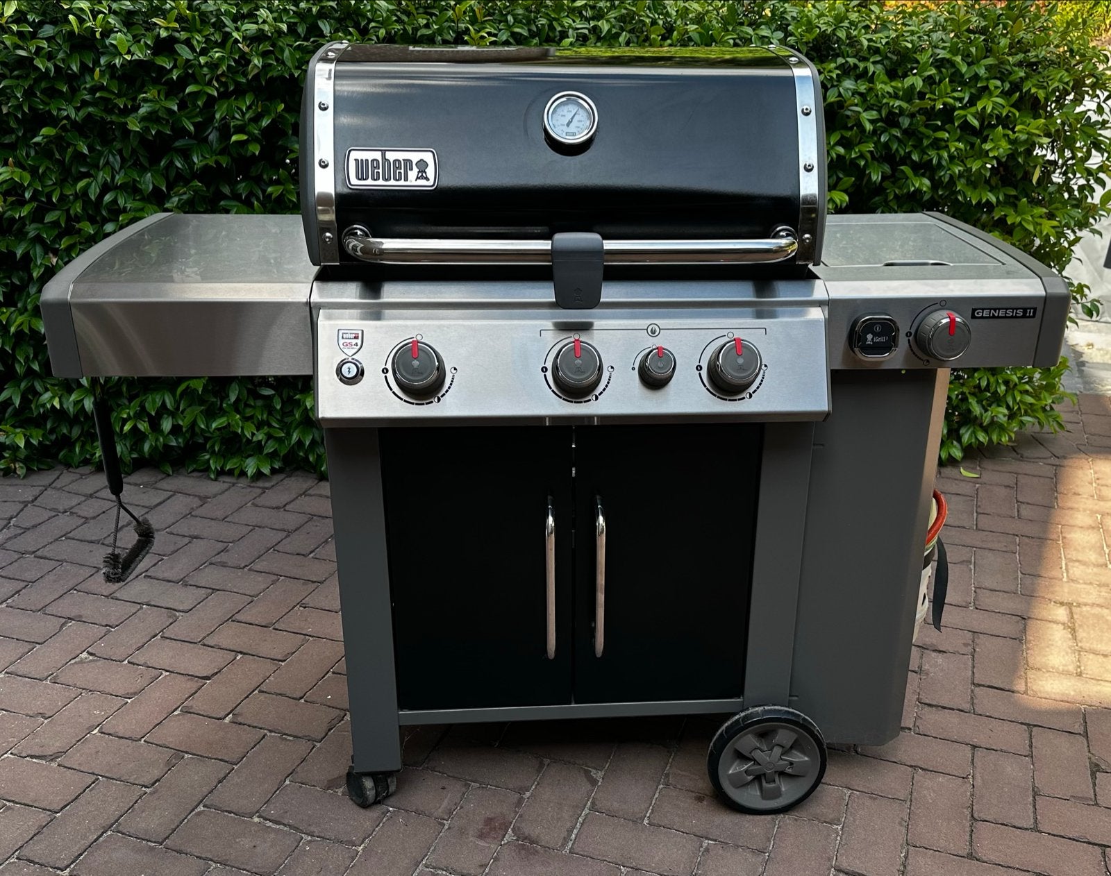 Weber Genesis II EP-335 GBS gasbarbecue met zijbrander, Tuin en Terras, Ophalen, Gebruikt