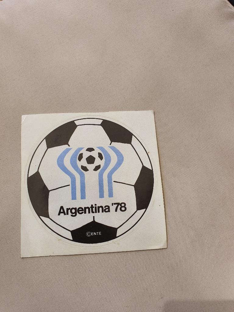 Originele WK 1978 sticker – Argentina ’78, Ophalen of Verzenden, Zo goed als nieuw
