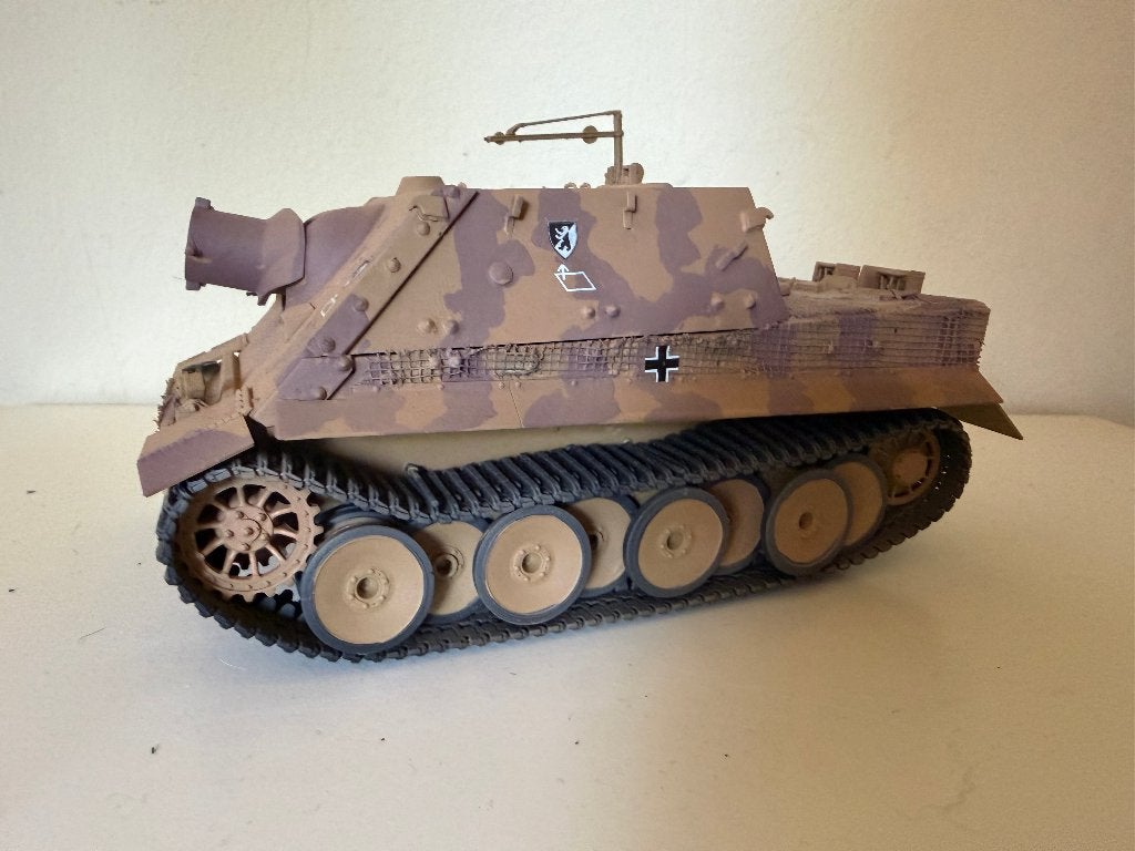 Gedetailleerd model van een Sturmtiger, Tank, 1:32 tot 1:50, Ophalen of Verzenden, Zo goed als nieuw