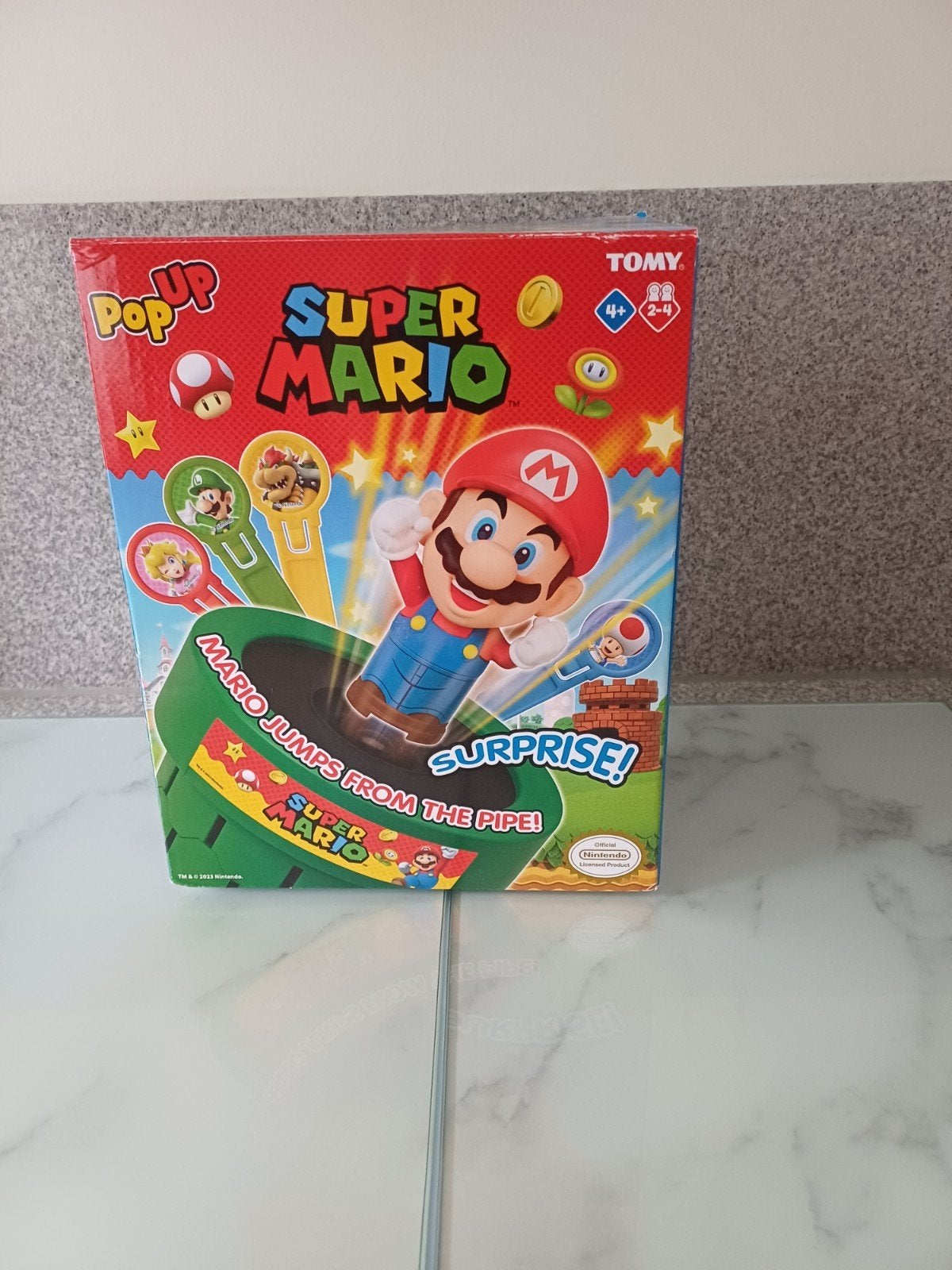Super Mario Pop up spel, Een of twee spelers, Ophalen, Zo goed als nieuw