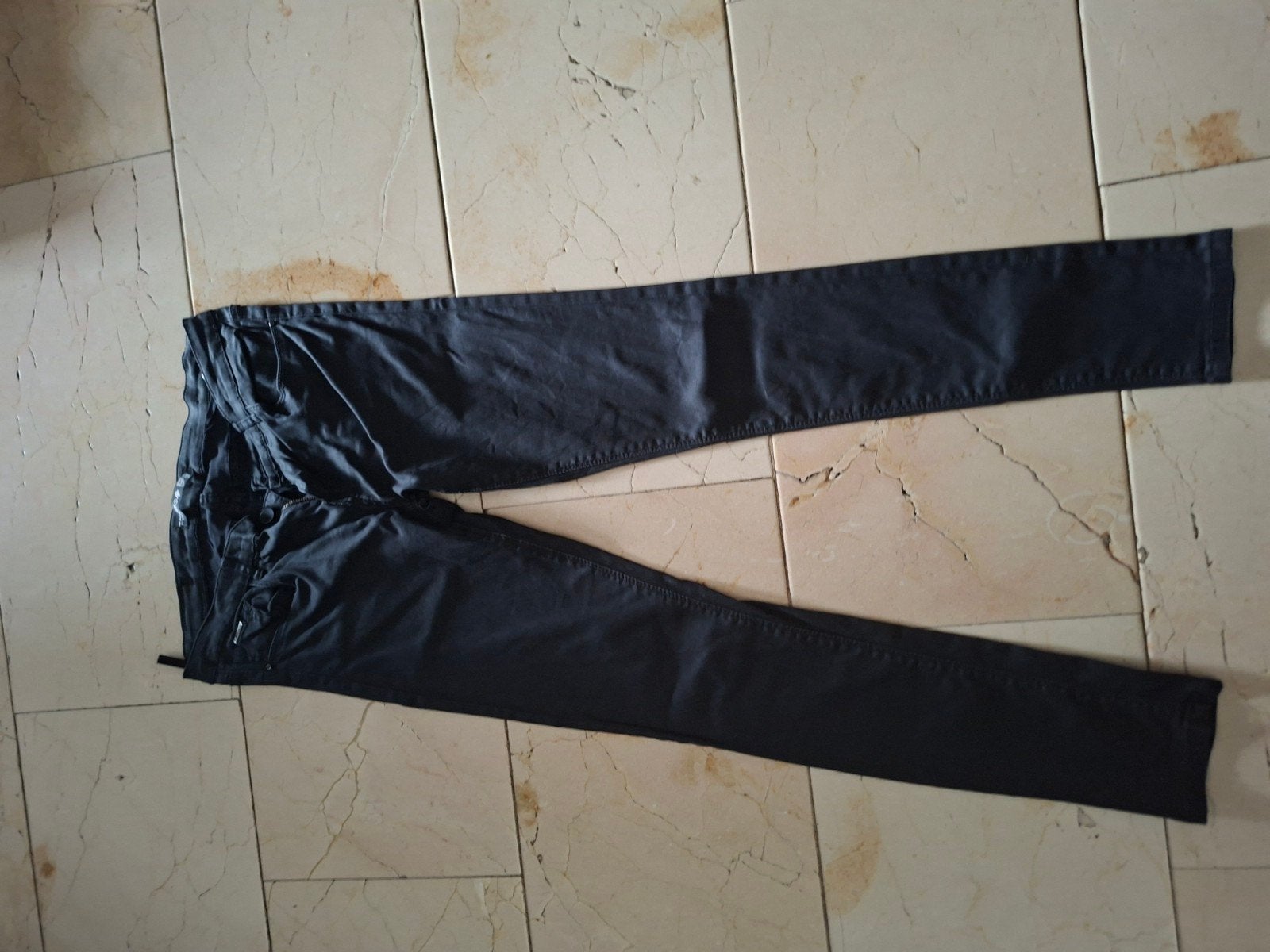 Zwarte broek van Toxik3, Zwart, Maat 42/44 (L), Ophalen of Verzenden, Zo goed als nieuw