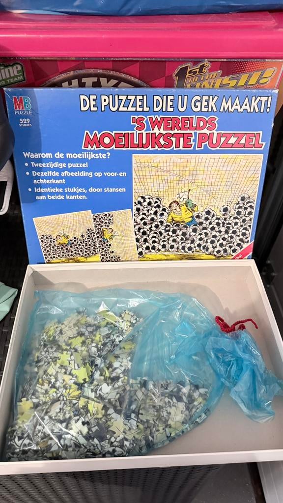 De puzzel die u gek maakt, Ophalen of Verzenden, 500 t/m 1500 stukjes, Zo goed als nieuw