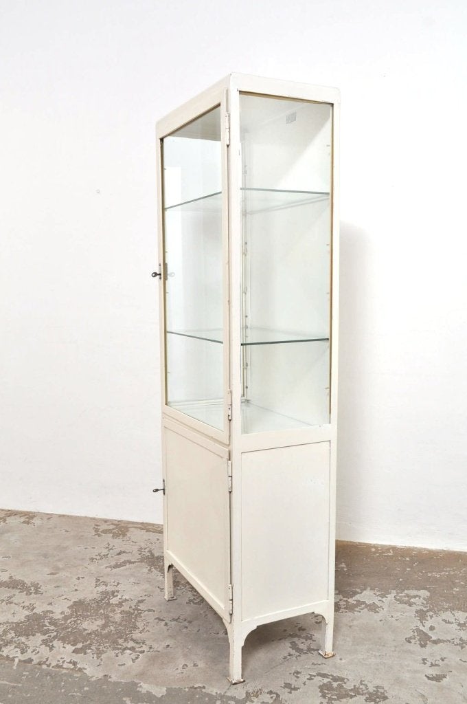 Vintage apothekerskast vitrinekast medicijnkast 1978, Huis en Inrichting, Gebruikt, 150 tot 200 cm, 25 tot 50 cm, 50 tot 100 cm