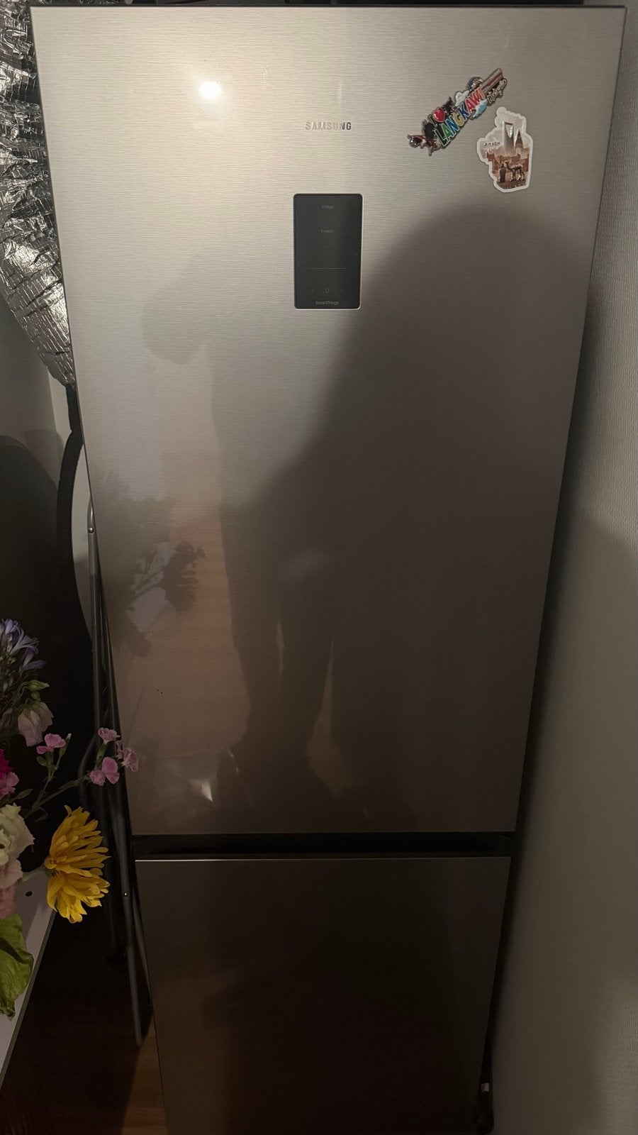 Samsung Koelkast - minder dan een jaar oud + garantie, Ophalen, 200 liter of meer, 60 cm of meer, Met aparte vriezer