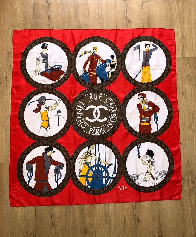 Sjaal 86x86cm, Verzenden, Zo goed als nieuw, Maat 42/44 (L), Sjaal