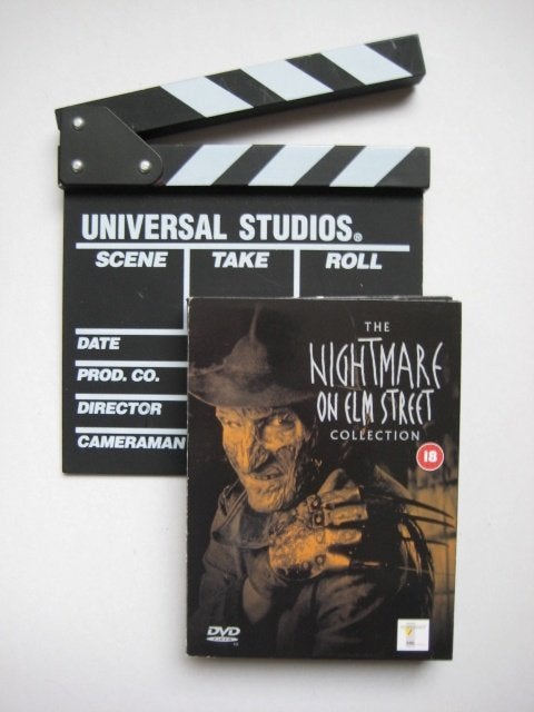 Nightmare on Elmstreet Freddy Krueger DVD box, Vanaf 16 jaar, Ophalen of Verzenden, Zo goed als nieuw, Slasher