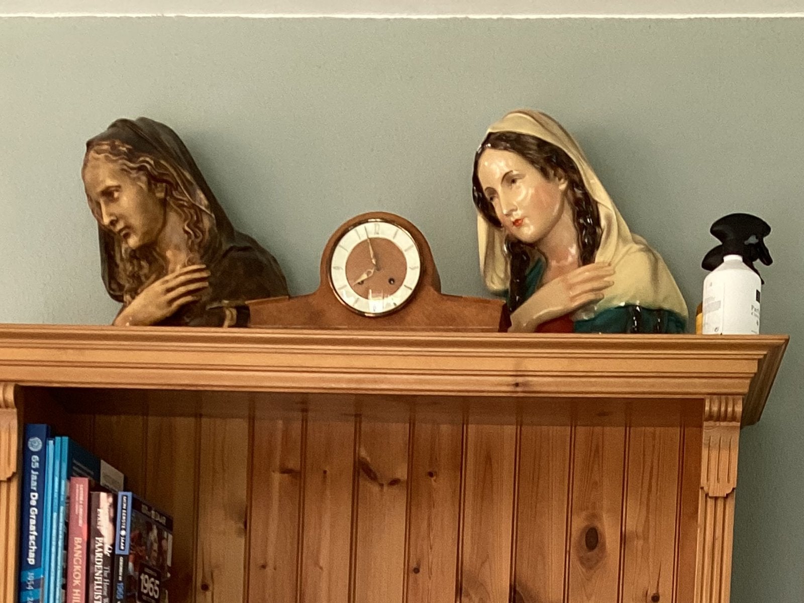 2 Grote Maria borstbeelden, Ophalen of Verzenden