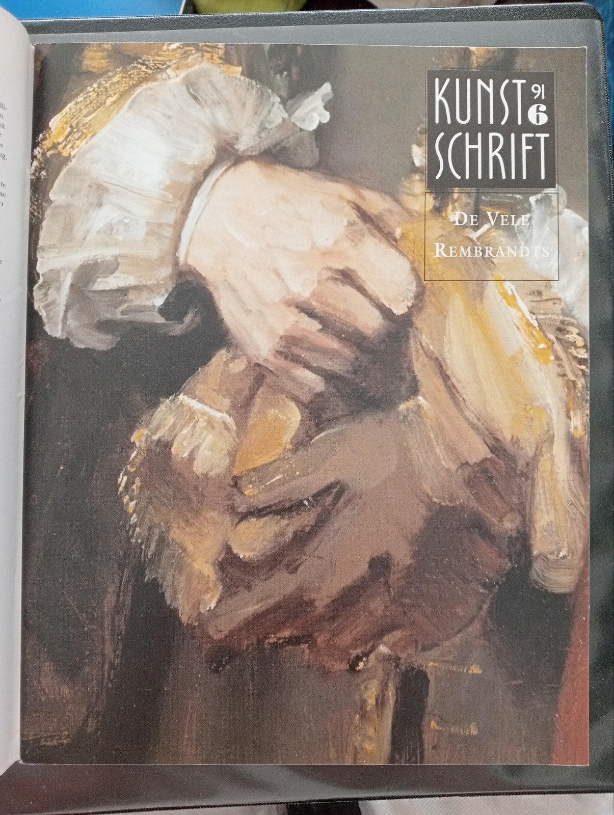 Kunstschrift 91/6: Themanummer Rembrandt en meer, Ophalen of Verzenden