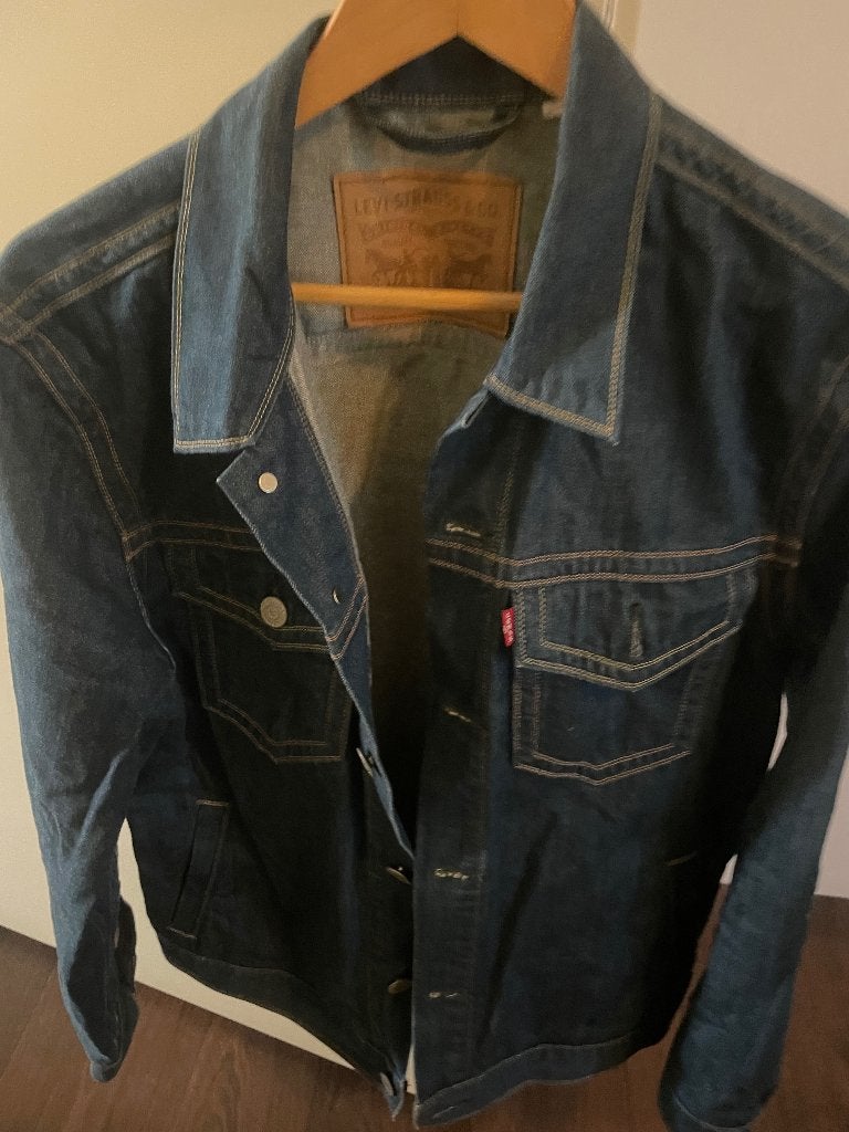 Levi’s trucker jacket, Maat 52/54 (L), Blauw, Ophalen of Verzenden, Zo goed als nieuw