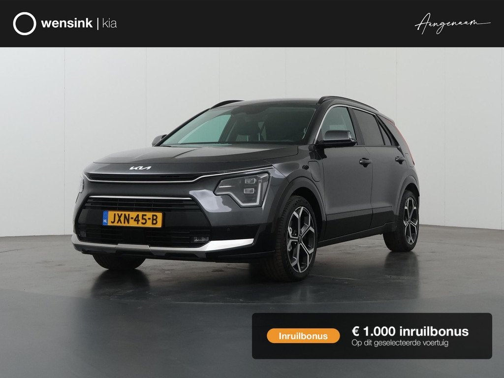 Kia Niro 1.6 GDi PHEV DynamicPlusLine Edition | 18” lichtm, Auto's, Kia, Gebruikt, Plug-in hybride, Bedrijf, 171 pk