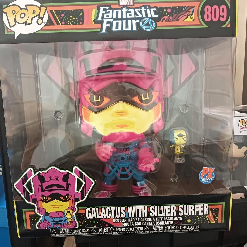 Funko Pop! Fantastic Four Galactus met Silver Surfer, Ophalen of Verzenden