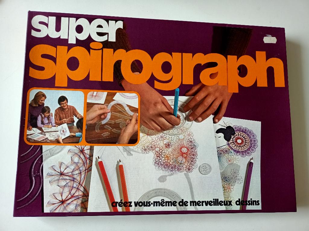 Vintage Super Spirograph – Meccano uit de jaren 70, Ophalen, Zo goed als nieuw, Overige typen