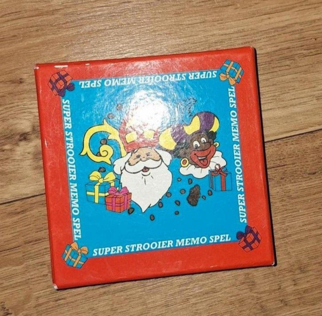 Super Strooier Memo Spel - Sinterklaas memory, Kinderen en Baby's, Ophalen of Verzenden