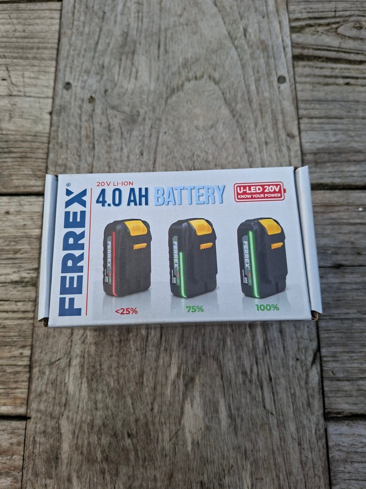 Ferrex accu., Ophalen of Verzenden, Nieuw