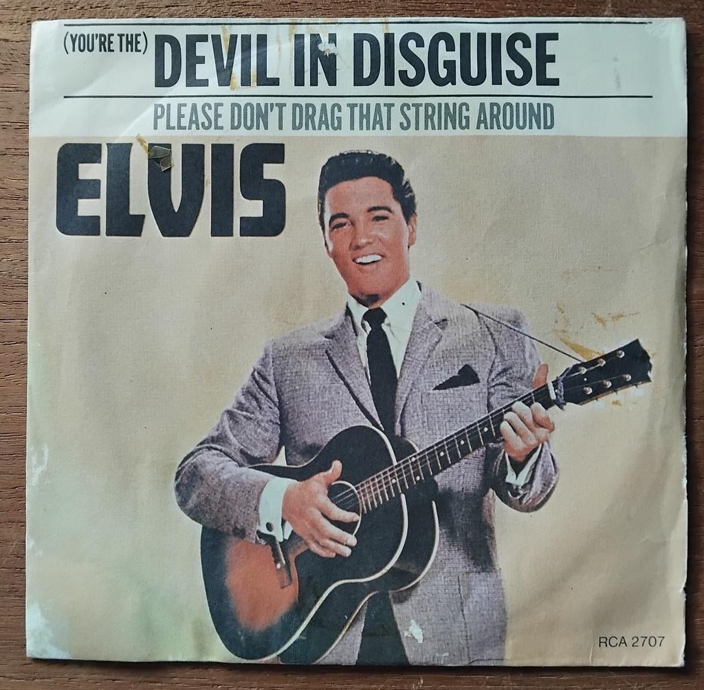 Elvis Presley - Devil in disguise, JAPAN, Gebruikt, 7 inch, Single, Ophalen of Verzenden