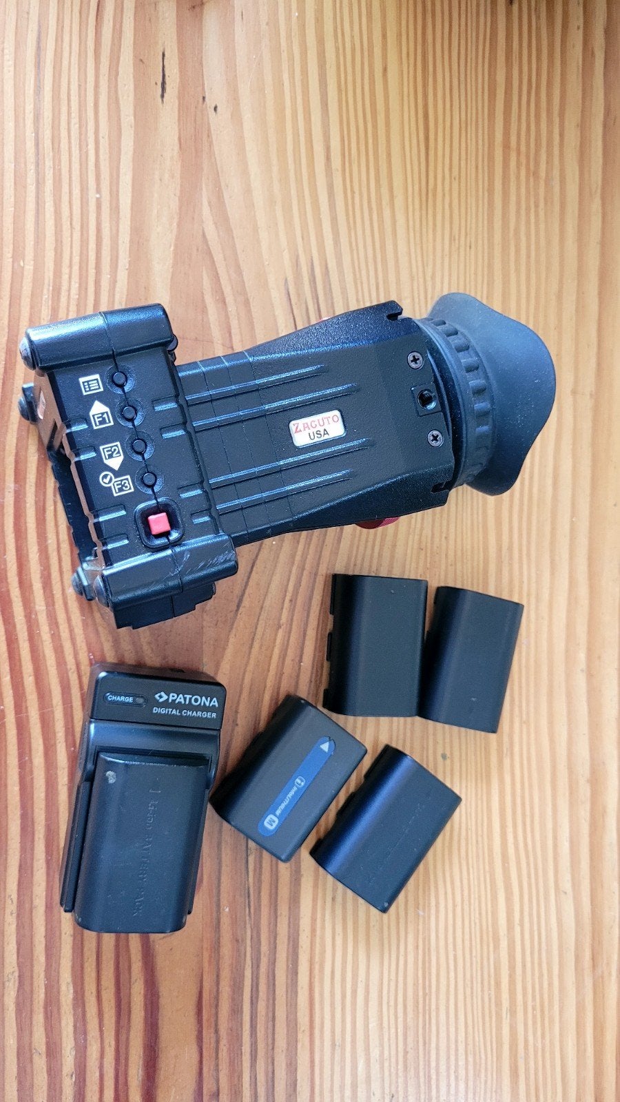 Zacuto Z-Finder EVF-IF met batterijen en lader, Ophalen, Overige soorten, Overige merken, Minder dan 8x