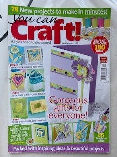 Tijdschrift You Can Craft - Creatieve ideeën, Hobby en Vrije tijd, Ophalen of Verzenden, Gebruikt, Overige thema's, Overige typen