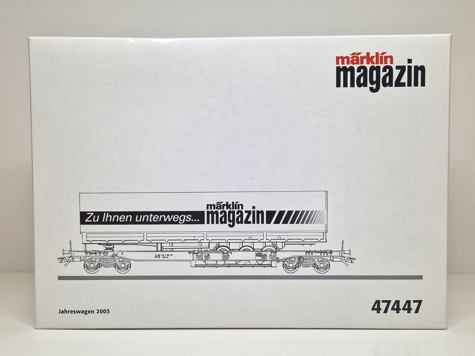 Märklin Magazin H0 47447 jaarwagen 2003, nieuw., Ophalen, Wisselstroom, Märklin, Nieuw