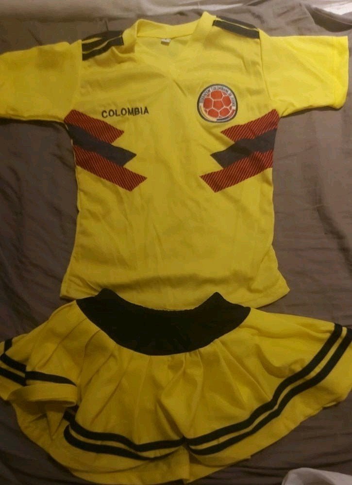 Colombia Voetbaltenue voor Kinderen - Geel, Geel, Ophalen of Verzenden, Maat 34 (XS) of kleiner, Boven de knie