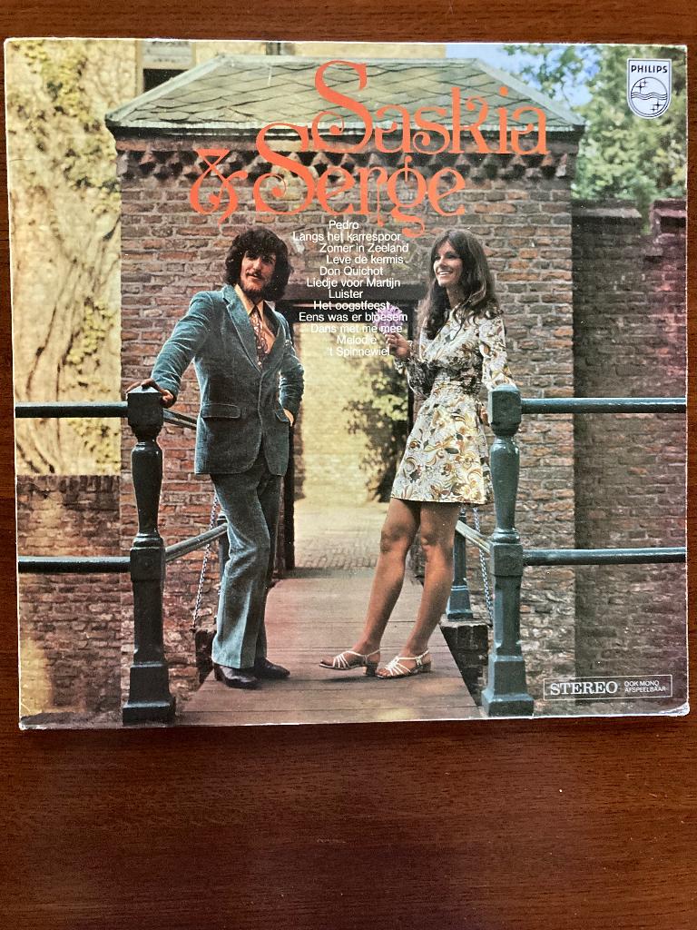 LP Saskia en Serge Zomer in Zeeland gesigneerd, Cd's en Dvd's, Ophalen of Verzenden, Zo goed als nieuw, 12 inch, Levenslied of Smartlap
