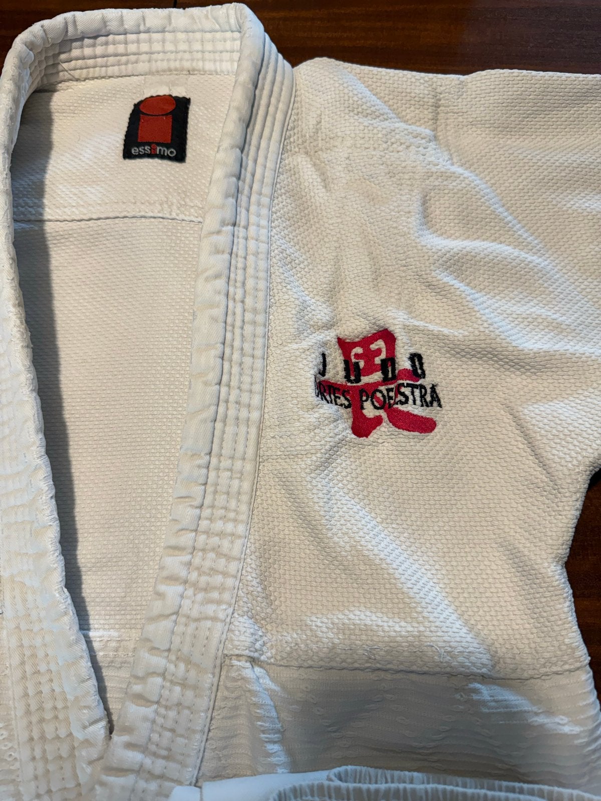 Judo Dries Poelstra pak 150 gebruikt, Ophalen, Gebruikt, Judo, Vechtsportpak