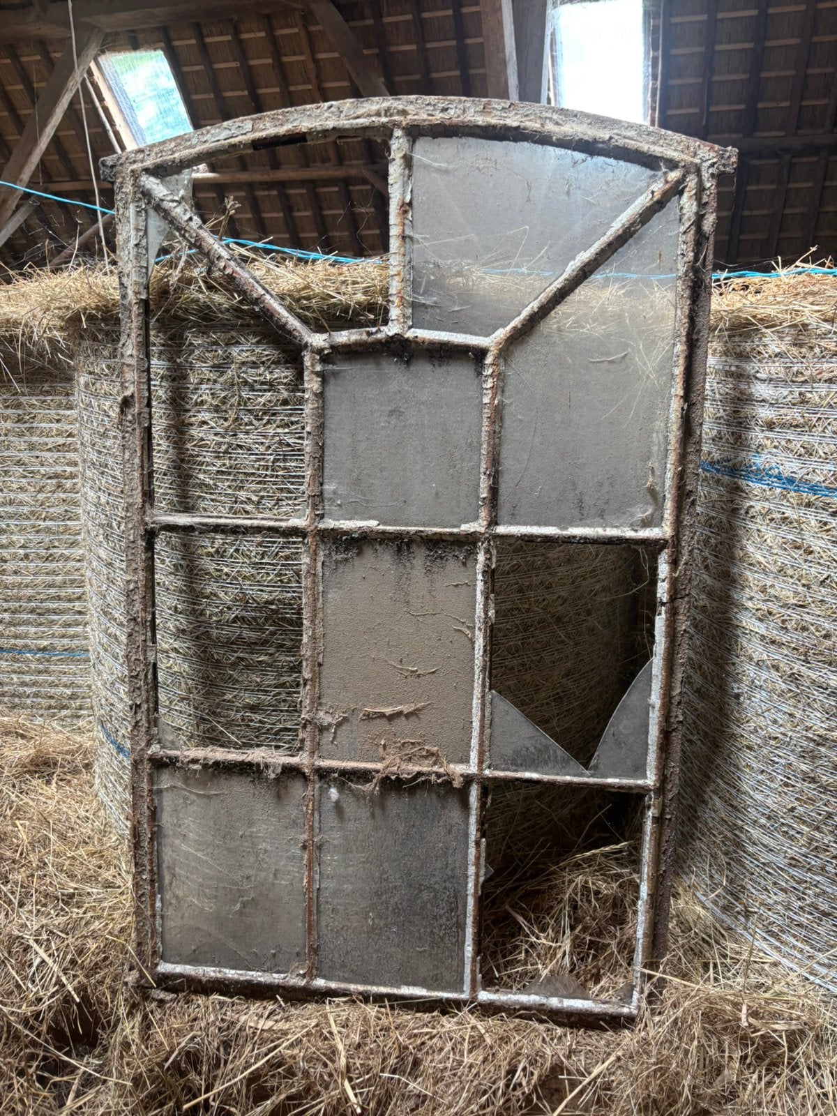 Mooie stalramen totaal 6 stuks, Ophalen of Verzenden, Gebruikt, Minder dan 80 cm
