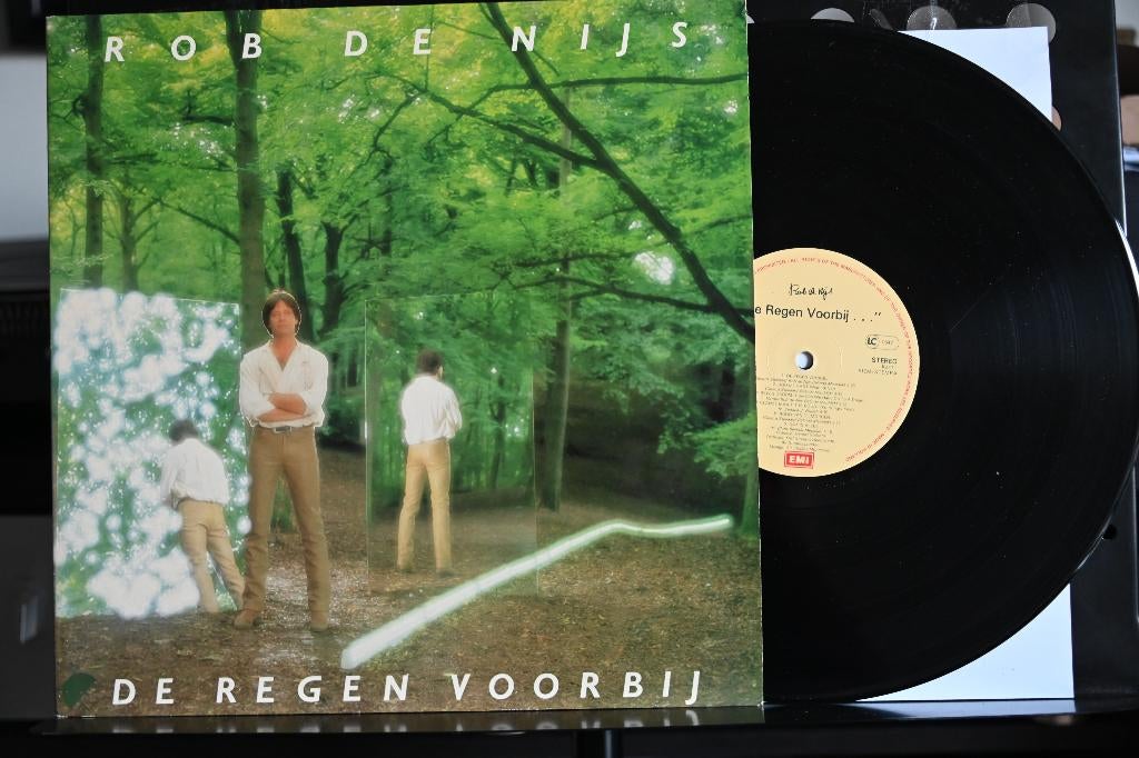 LP 1981 Rob de Nijs  " De regen voorbij ", Cd's en Dvd's, Vinyl | Nederlandstalig, 1980 - 1989, Ophalen of Verzenden, Zo goed als nieuw