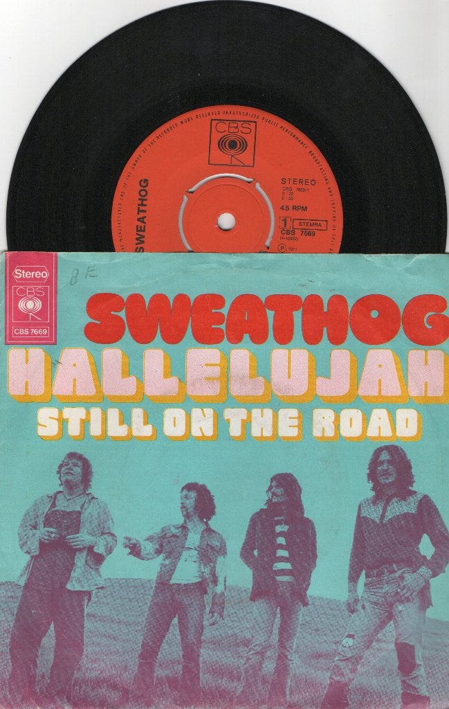 Sweathog – Hallelujah, Cd's en Dvd's, Vinyl Singles, Ophalen of Verzenden, Gebruikt, 7 inch, Pop