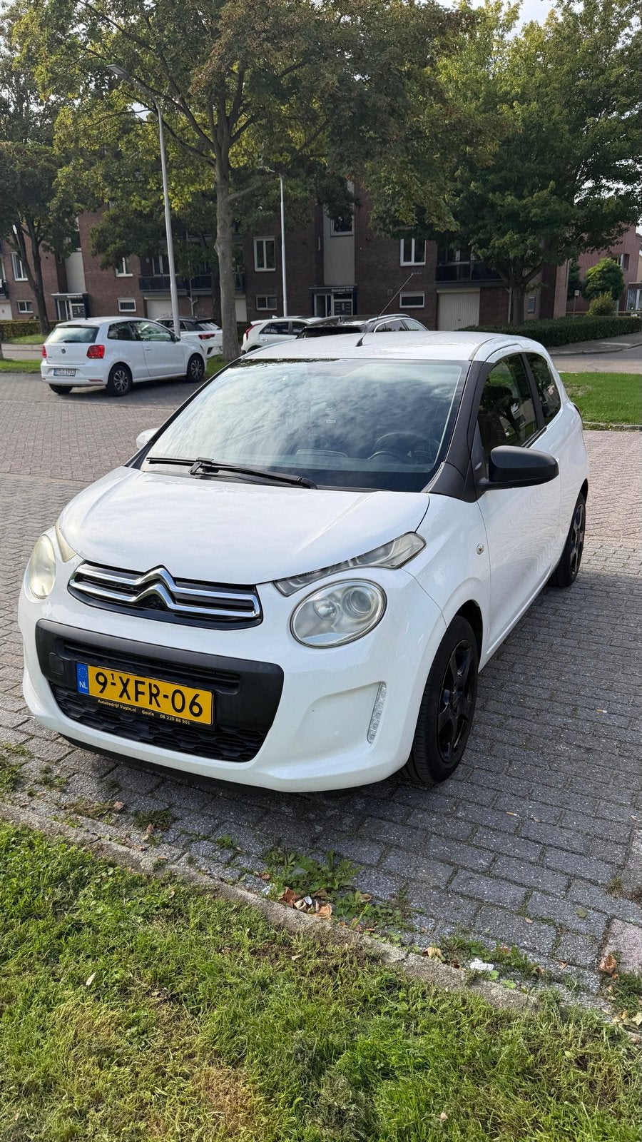 Citroën C1 1.0 E-vti 3-DRS 2014 Wit - NIEUWE APK, Auto's, 4 stoelen, C1, Wit, Origineel Nederlands