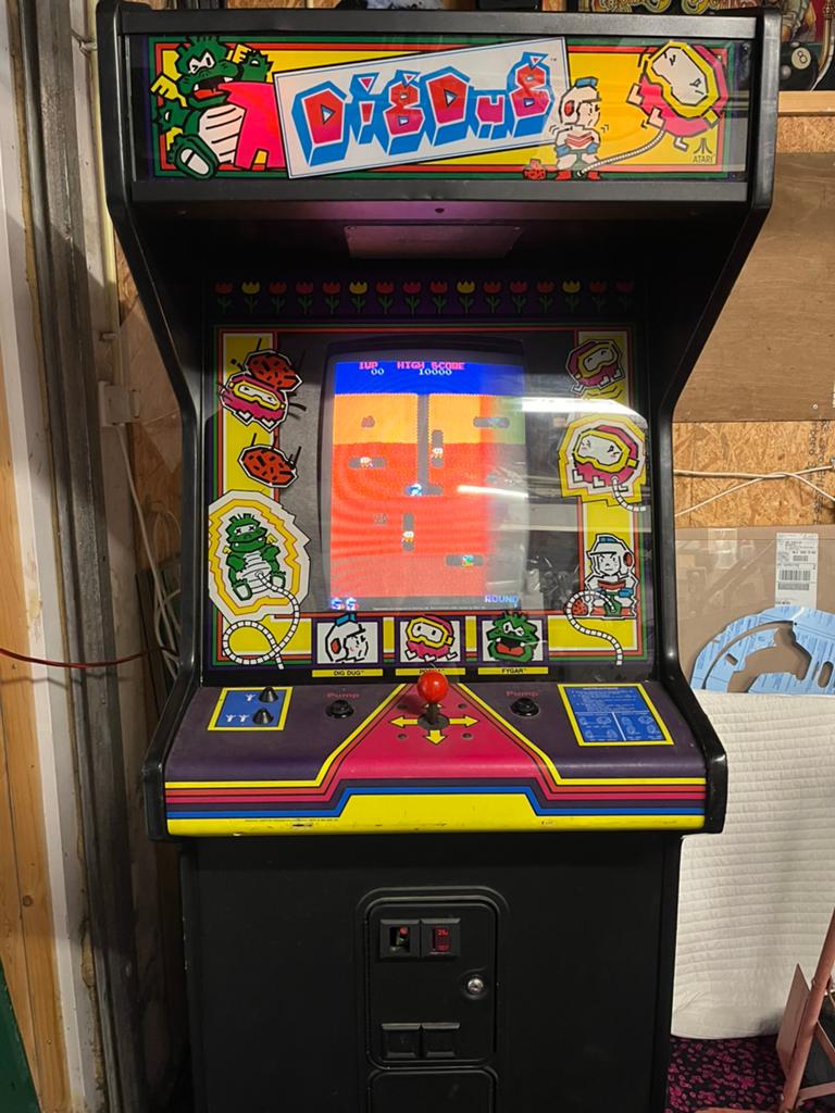 Dig Dug arcade ruilen voor flipperkast, Verzamelen, Automaten | Flipperkasten, Ophalen, Zo goed als nieuw, Flipperkast