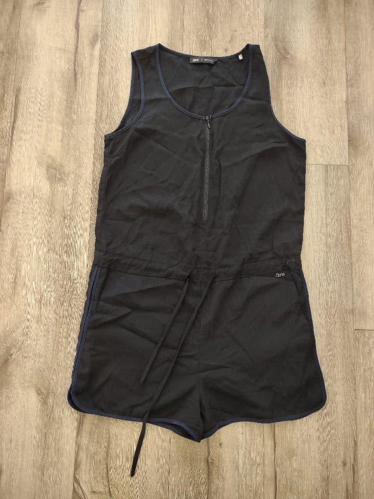 Prachtige zwarte jumpsuit van Gsus Amsterdam, maat S., Ophalen of Verzenden, Onb, Maat 36 (S), Onb