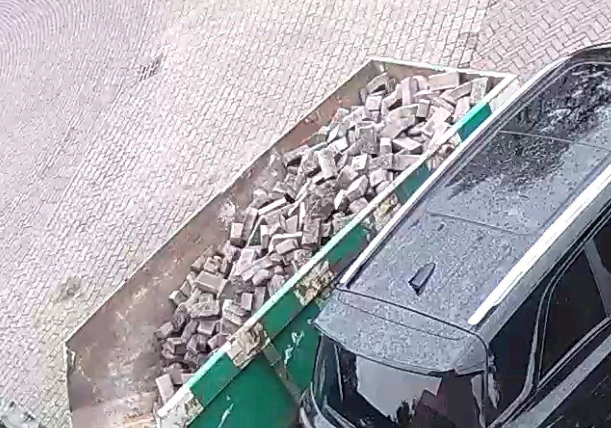 Gebruikte stenen - Ideaal voor tuin of oprit, Tuin en Terras, Tegels en Klinkers, Ophalen, Overige materialen, Gebruikt, Klinkers