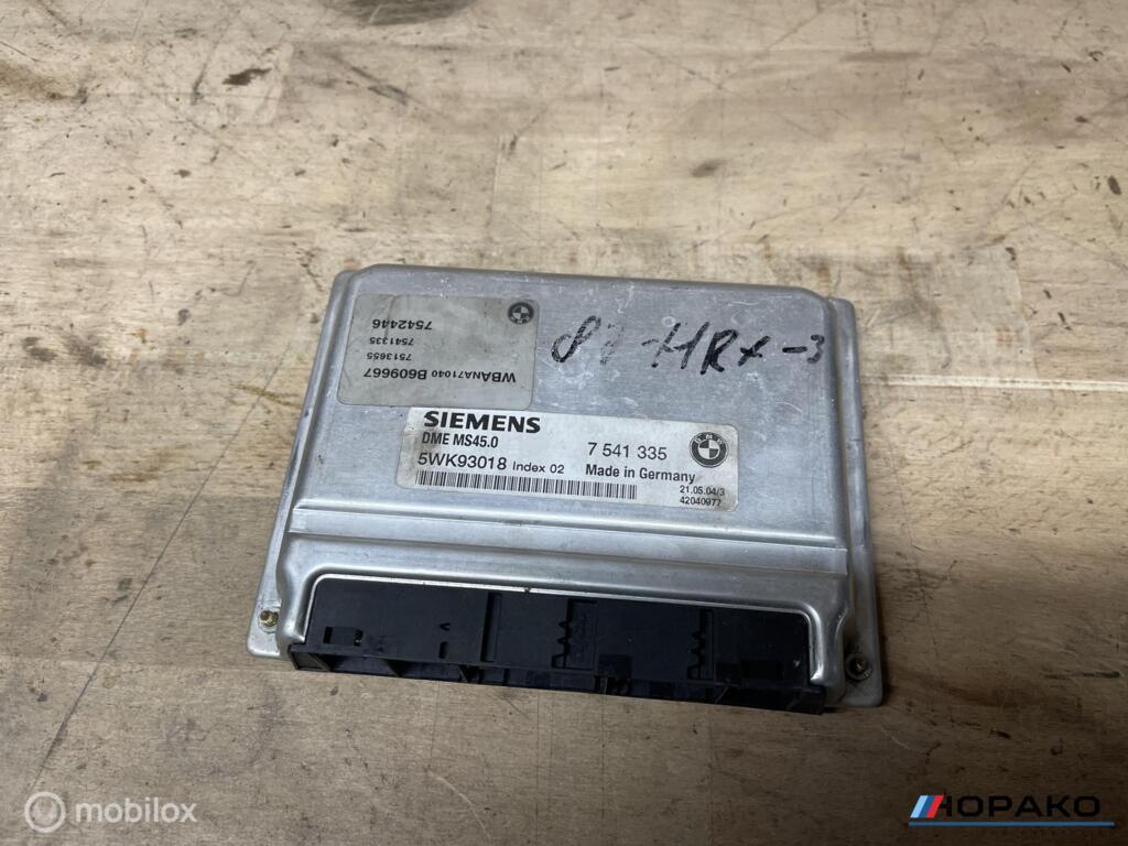 ECU / Motorcomputer BMW E60 7541335 | MS45.0, Auto-onderdelen, Gebruikt, Einsteinlaan 5, rijswijk, Bmw, Ophalen of Verzenden