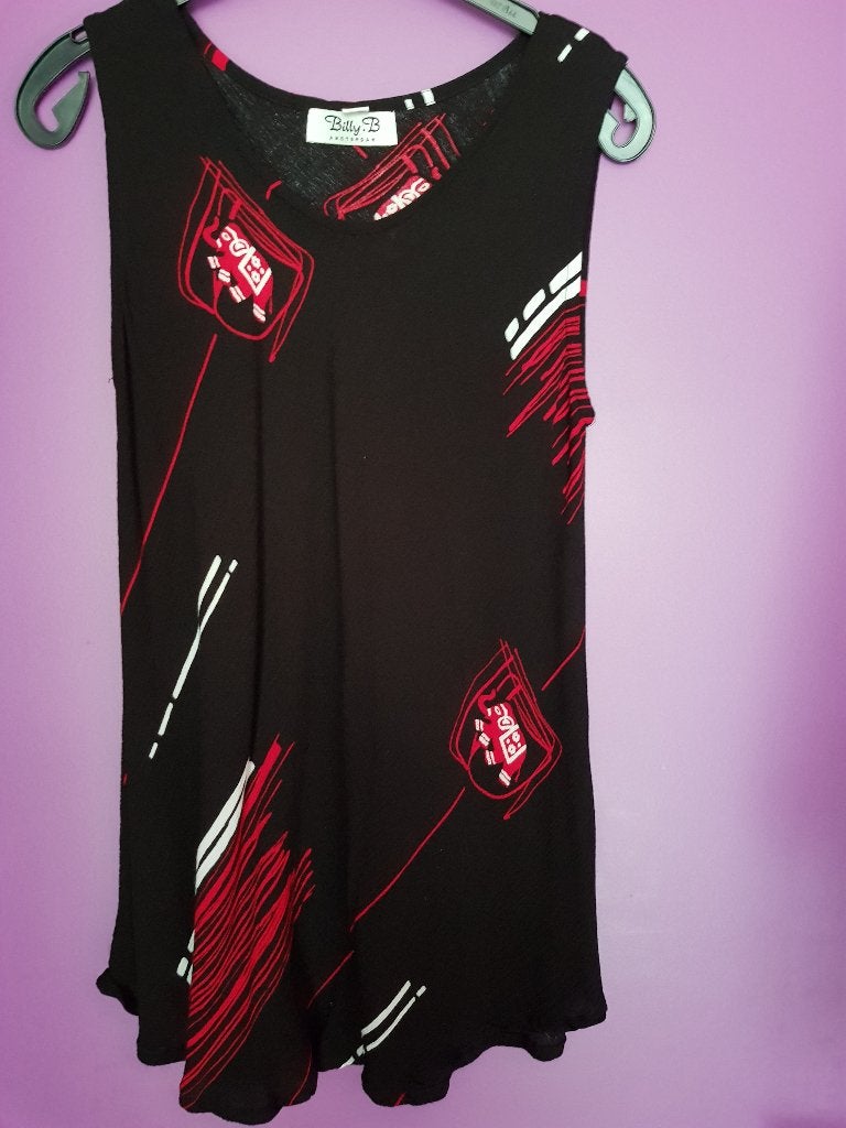 Mouwloze tuniek Billy.B - maat L, Billy. B, Verzenden, Zwart, Maat 42/44 (L)