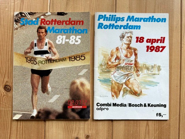 Marathon Rotterdam 81-85 en 87, Overige typen, Zo goed als nieuw, Hardlopen, Ophalen