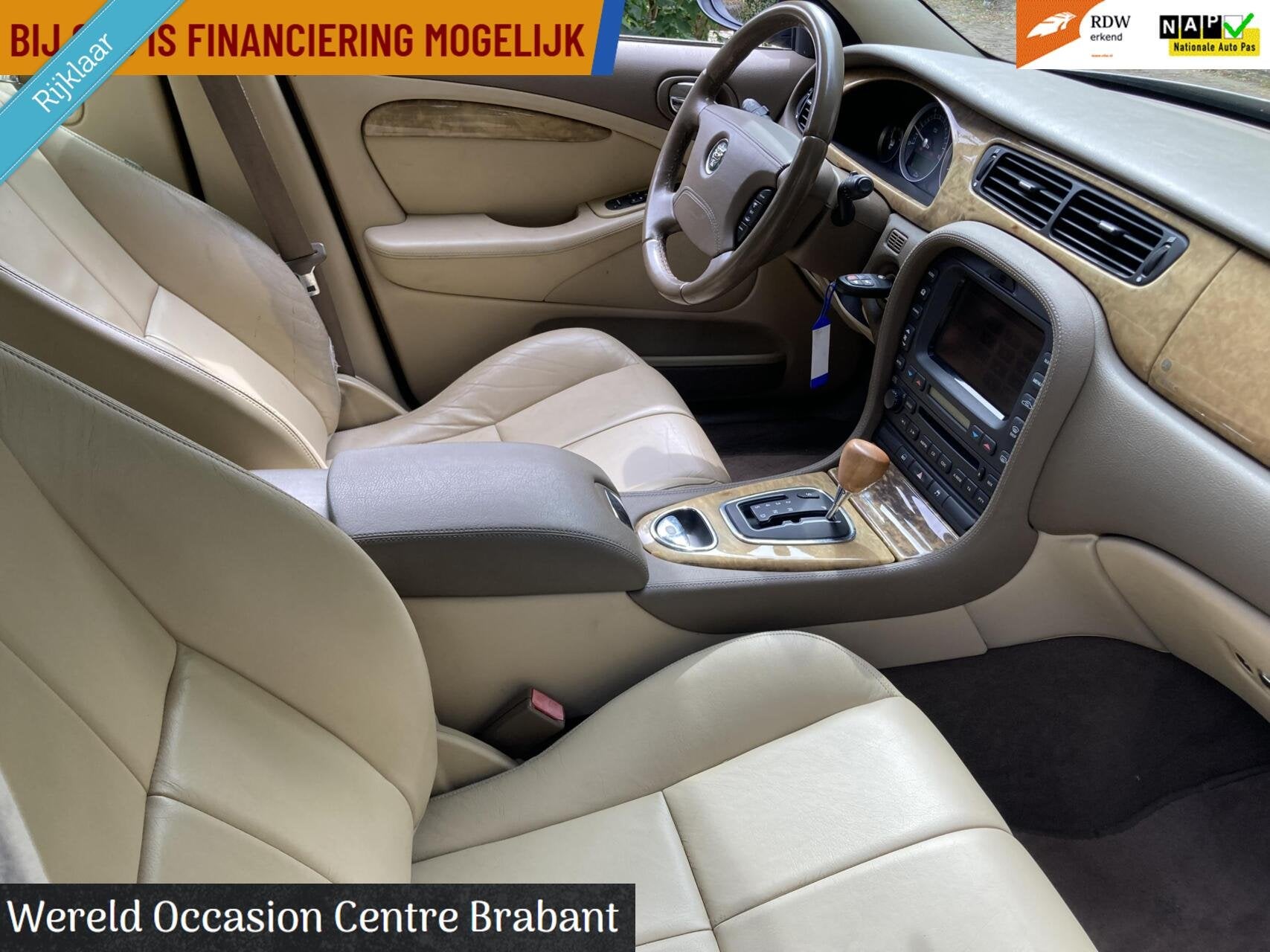 Jaguar S-type 2.7D V6 Sport, Achterwielaandrijving, Gebruikt, 197 €/maand, 1850 kg