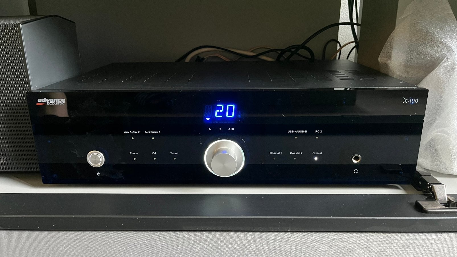 Advance acoustic Xi-90 versterker, Overige merken, Gebruikt, Ophalen of Verzenden, 120 watt of meer