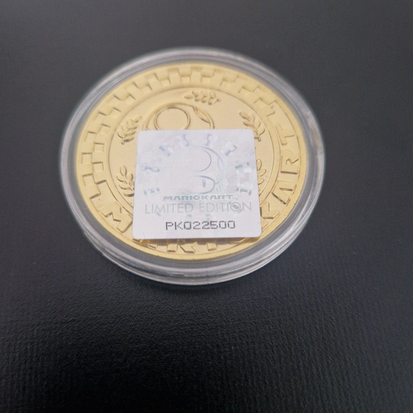 Mario Kart Limited Edition Gouden Munt PK022500, Ophalen of Verzenden, Overige waardes, Losse munt, Goud