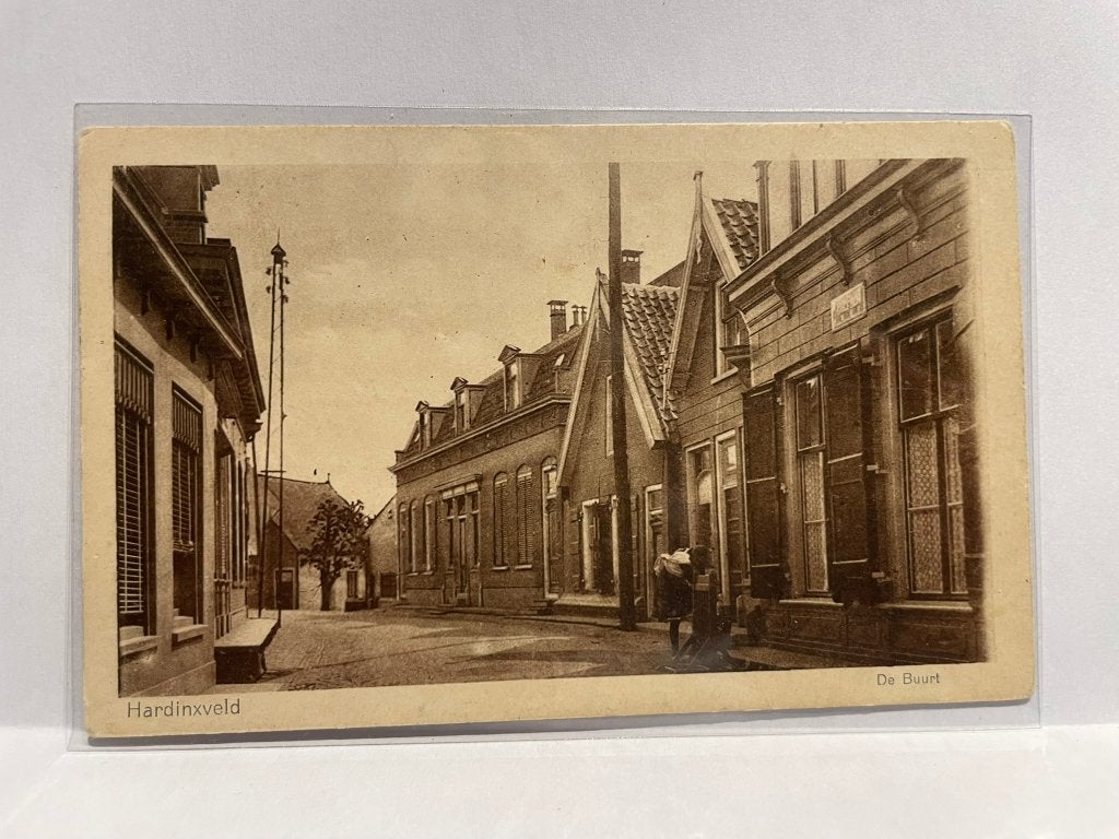 Hardinxveld-Giessendam - Hardixveld - De Buurt, Verzenden, 1920 tot 1940, Gelopen, Noord-Holland