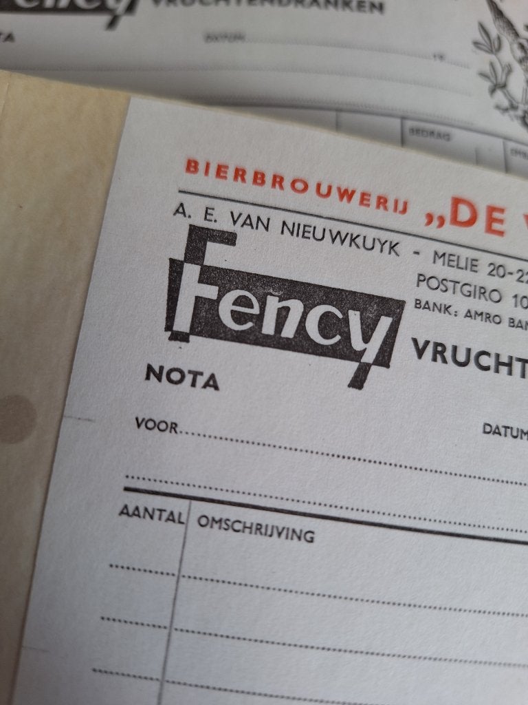 Nota blok Bierbrouwerij De Valk te Vlijmen (prijs per stuk), Ophalen of Verzenden