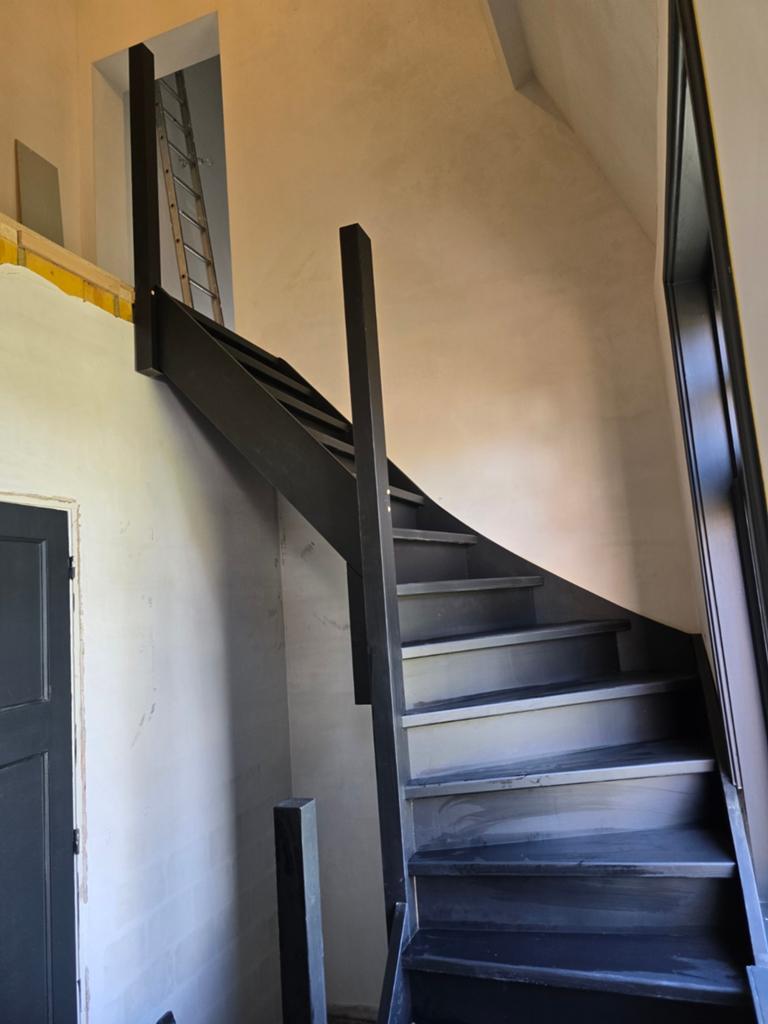 Draaitrap spiltrap, Doe-het-zelf en Verbouw, Ladders en Trappen, Ophalen of Verzenden, Nieuw, Minder dan 2 meter