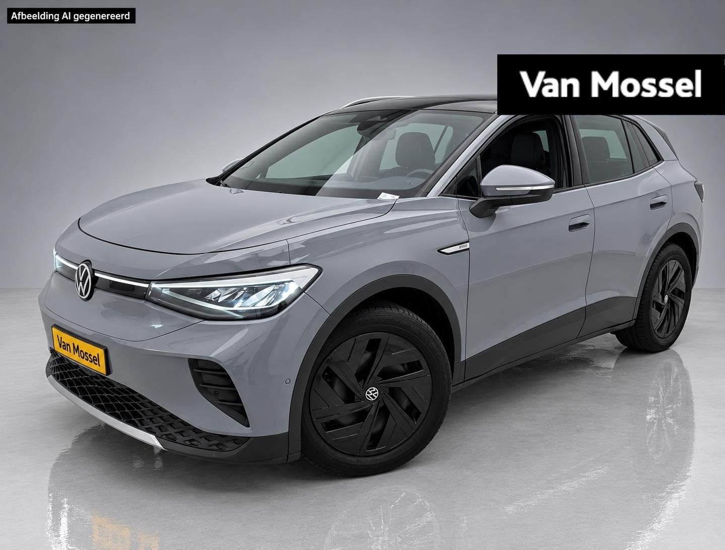 Volkswagen ID.4 Pro 77 kWh 174 PK | Soh 95% | Navigatie | Ad, Auto's, Automaat, 12 maanden, Gebruikt, Zwart