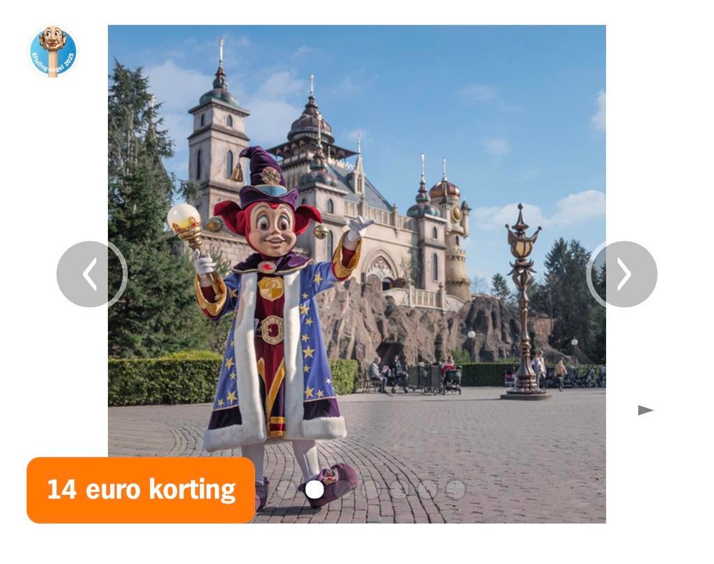 Efteling kortingsvouchers / kortingsbonnen! €14 korting!, Tickets en Kaartjes, Drie personen of meer, Kortingskaart