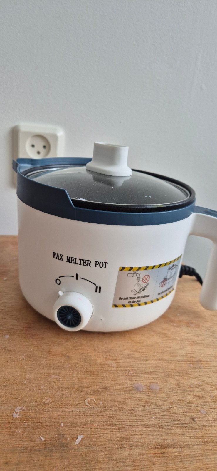 Wax melter, Ophalen